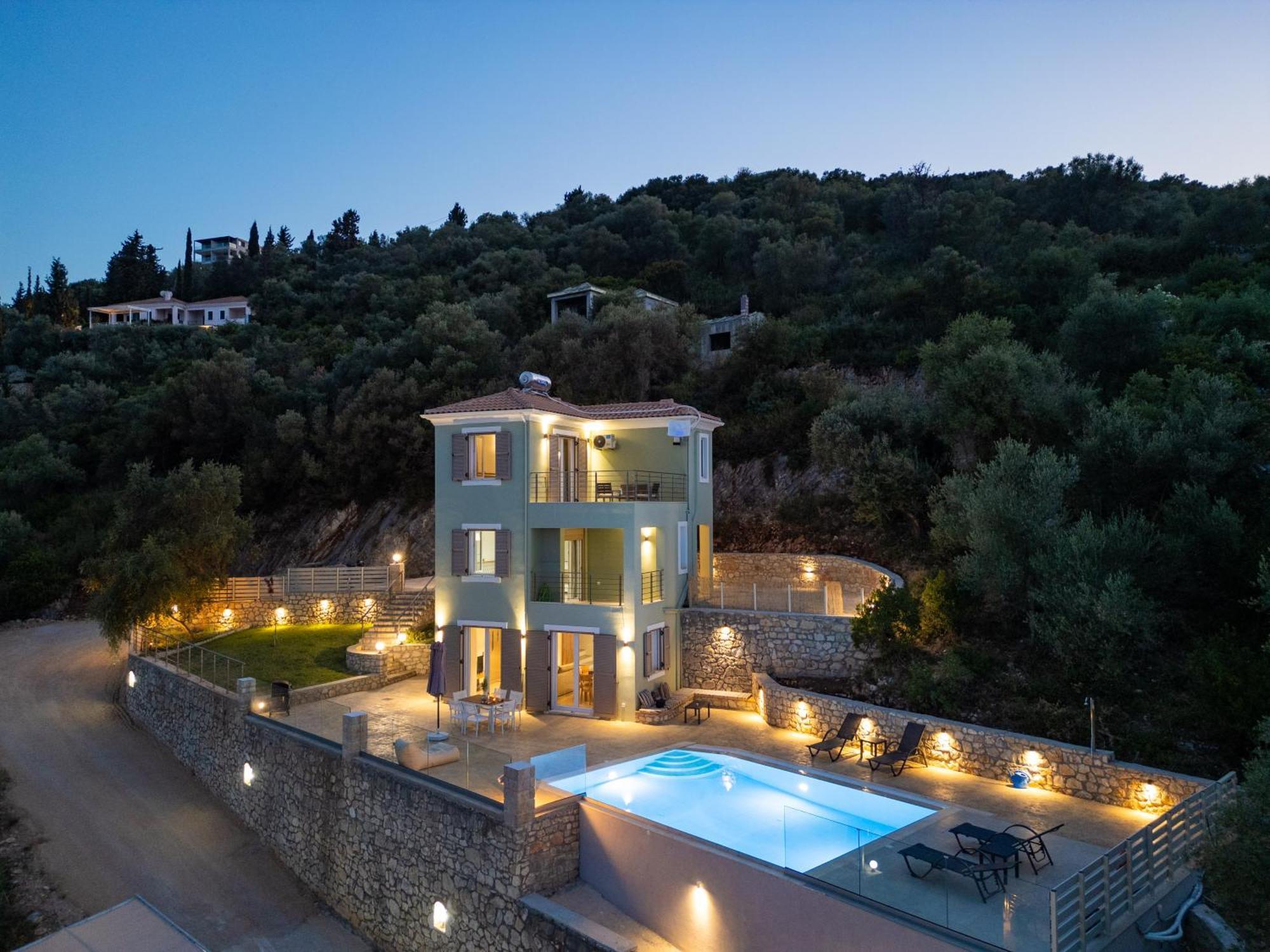 ליגיה Koumaries Villas מראה חיצוני תמונה